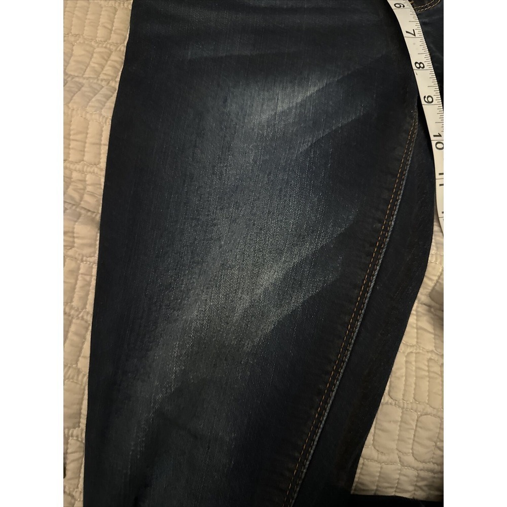White House Black Market Womens Skinny Leg Blue Denim Jeans Size 4R GUC - Picture 7 of 9